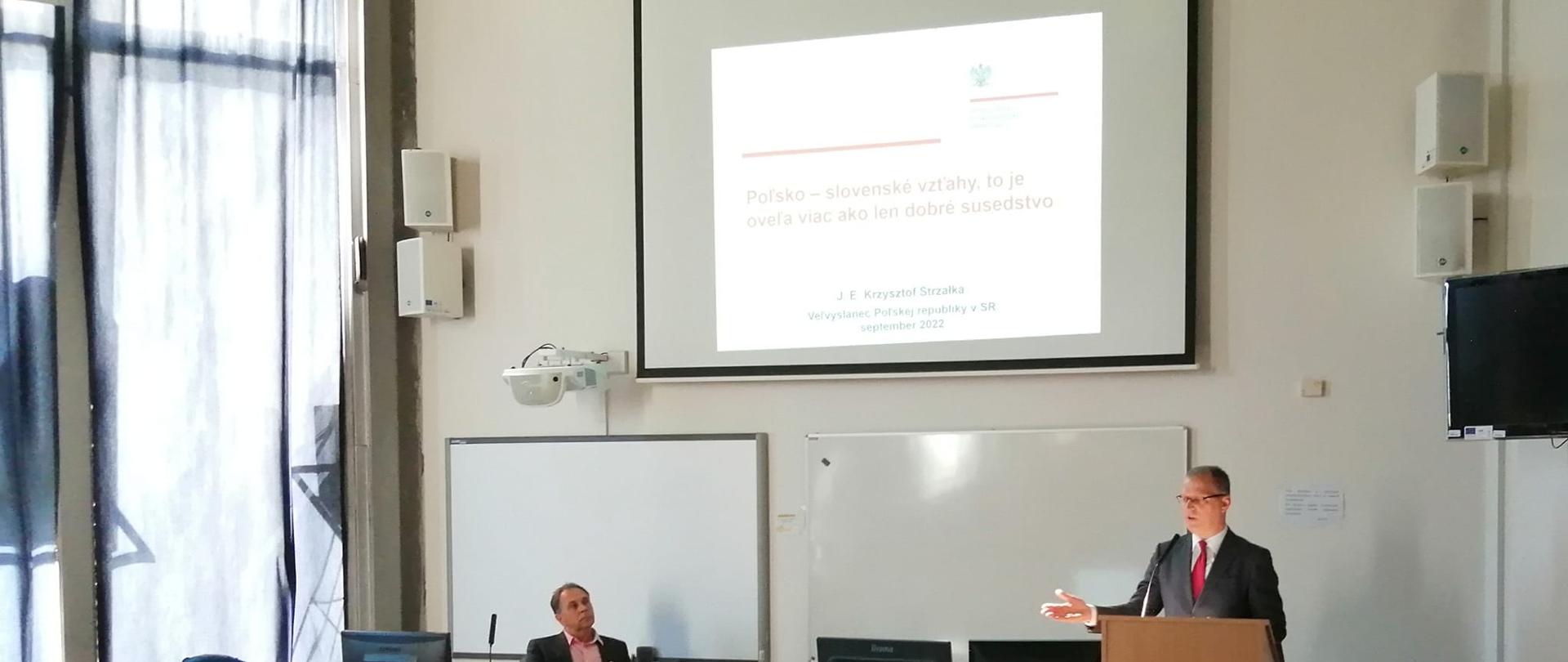 Prednáška veľvyslanca na Prešovskej univerzite