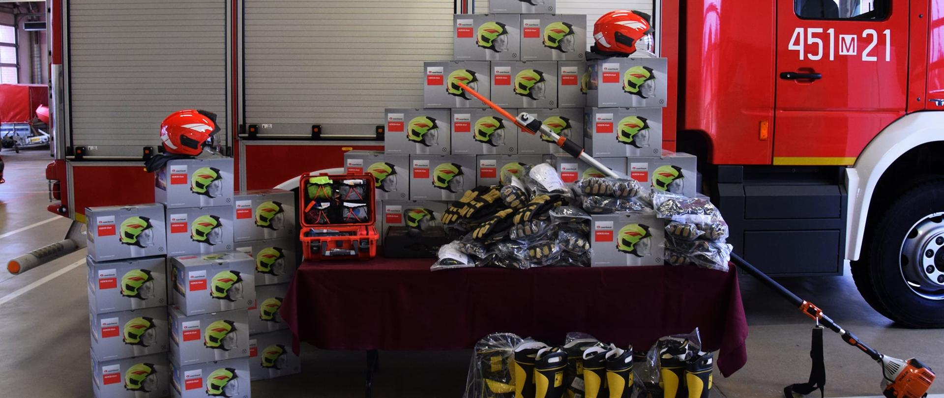 Sprzęt przekazany z Powiatu Grójeckiego 