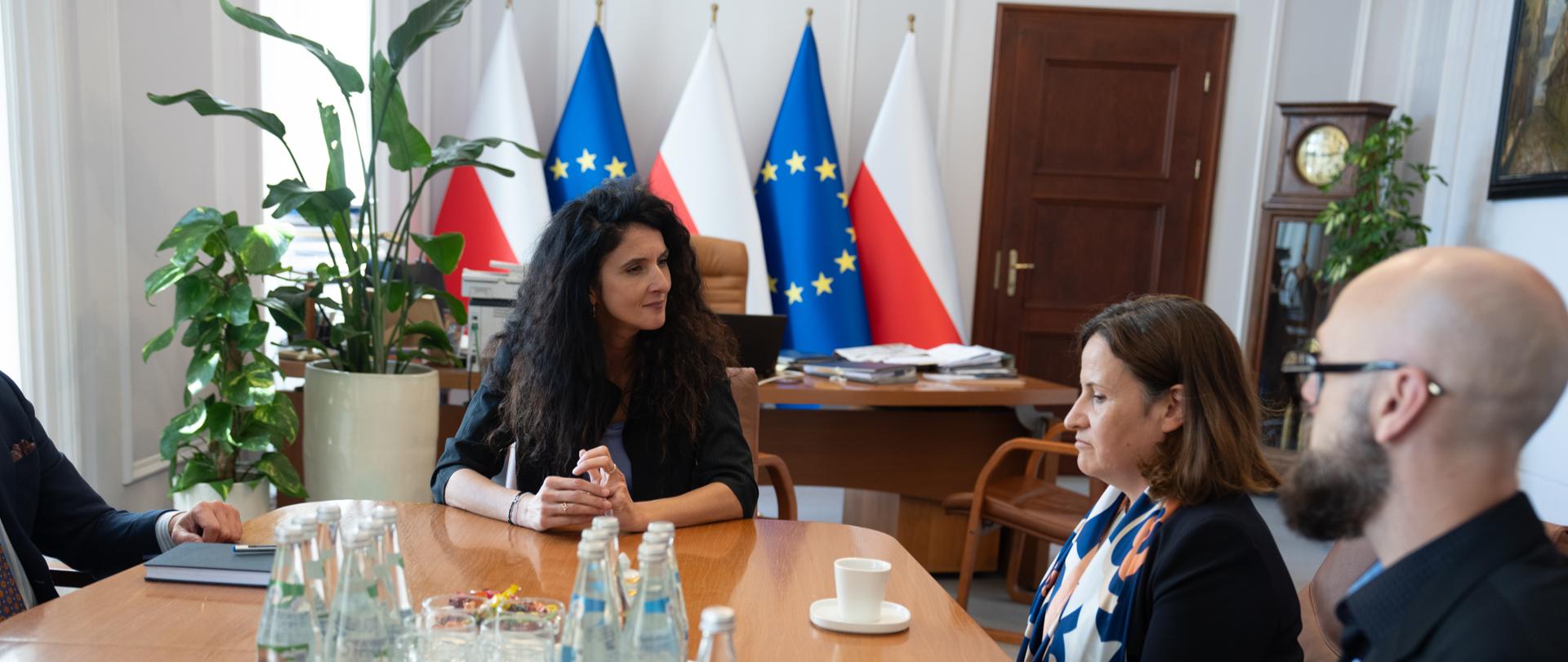 Spotkanie z przedstawicielką Komicji Europejskiej w Polsce 