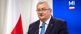 Minister infrastruktury Andrzej Adamczyk