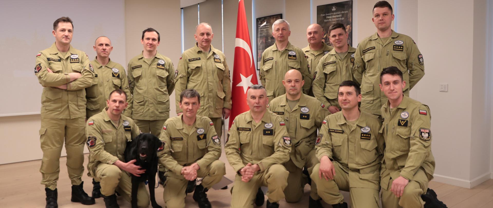 Polscy strażacy odebrali w Ambasadzie Turcji podziękowania za akcję ratowniczą po trzęsieniu ziemi