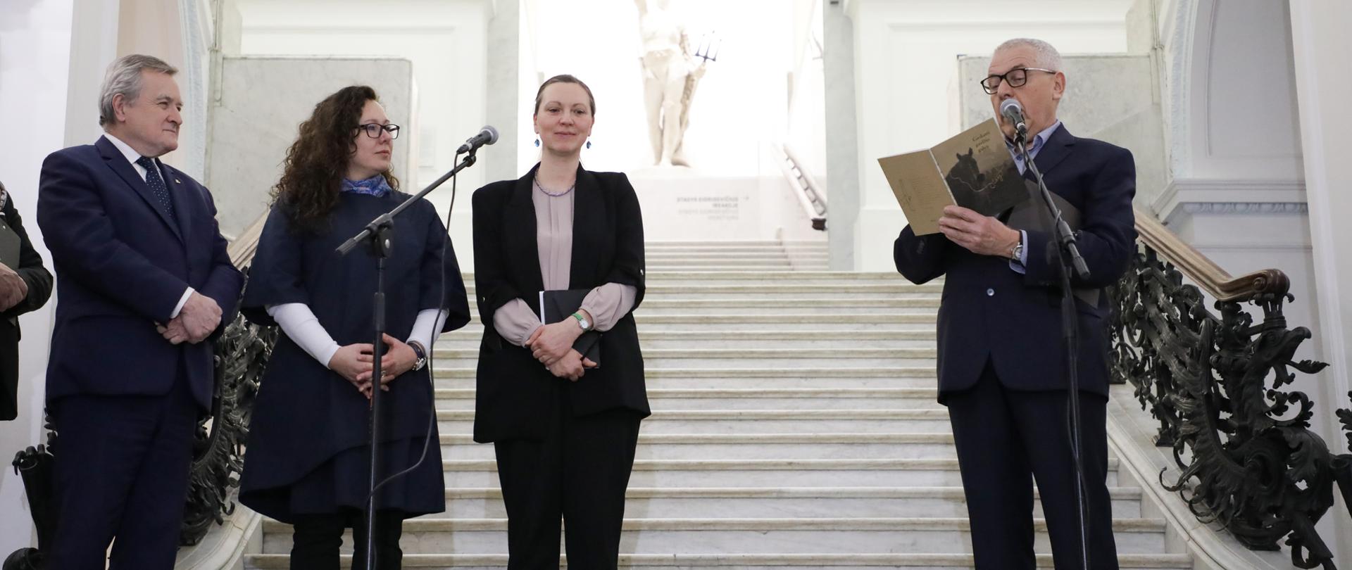 Wernisaż wystawy „!Reakcje” i jubileusz 50-lecia pracy twórczej Stasysa Eidrigevičiusa, fot. Danuta Matloch