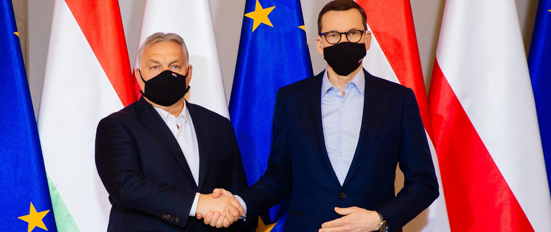 Prime Minister Morawiecki and Prime Minister of Hungary Viktor Orbán