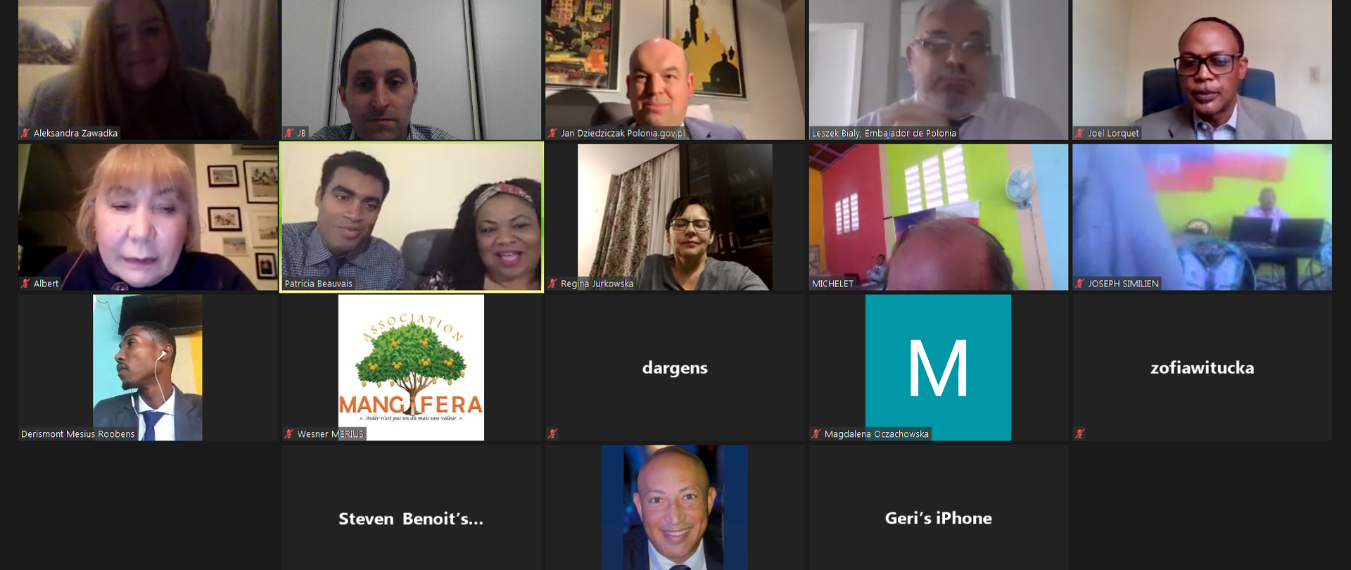 Spotkanie z Polonią z Haiti Polonia Portal Gov.pl