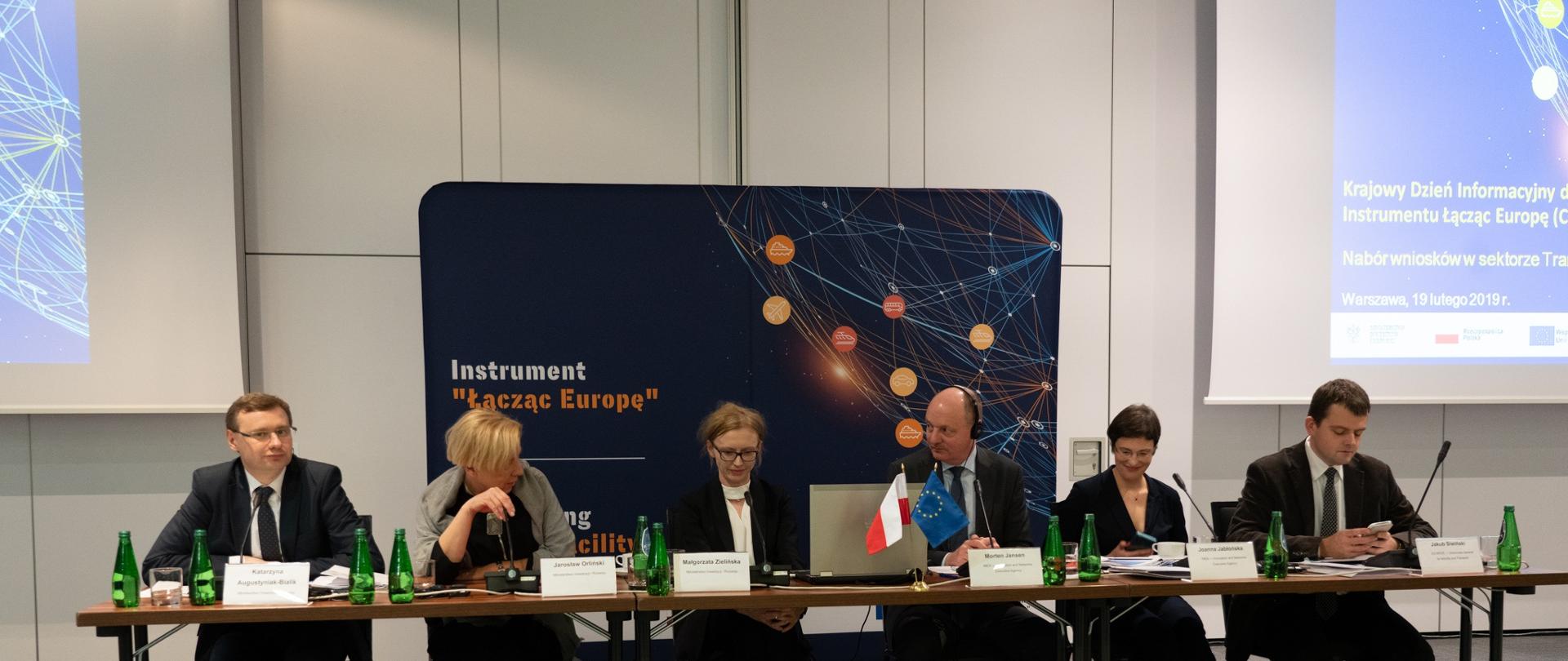 Min. Zielińska na CEF info day