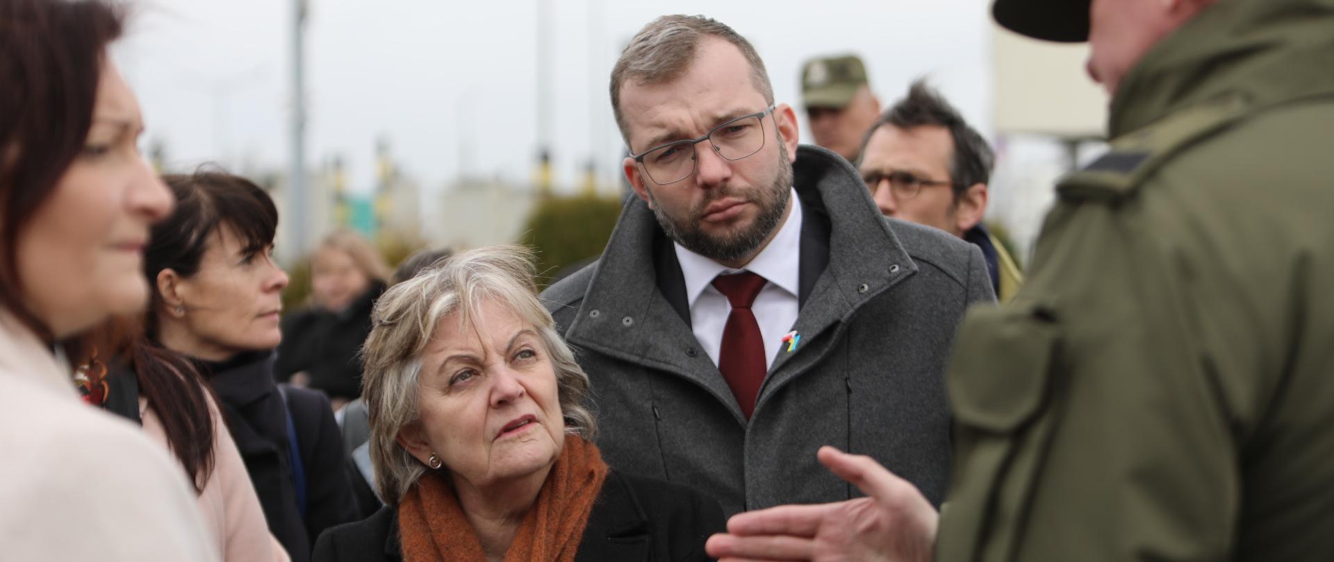 Komisarz ds. spójności i reform Elisa Ferreira i minister Grzegorz Puda