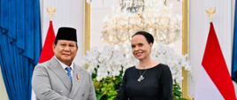 Prabowo with Szymanowska