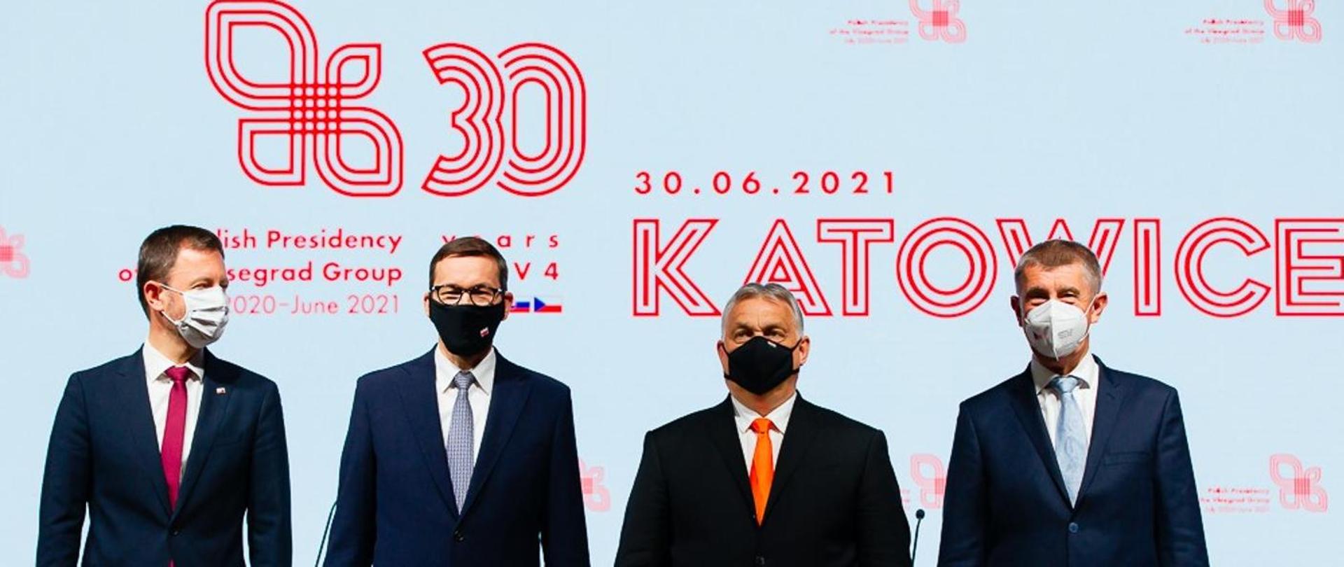Prime Minister at the V4 Summit in Katowice