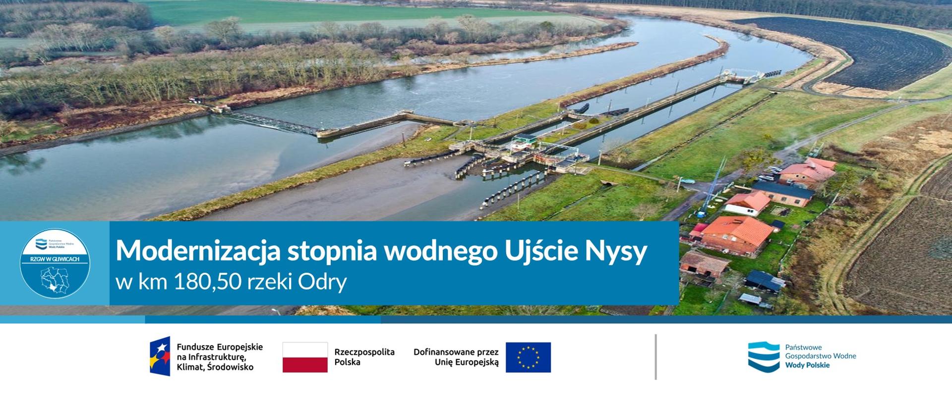 Modernizacja stopnia wodnego Ujście Nysy w km 180,50 rzeki Odry
