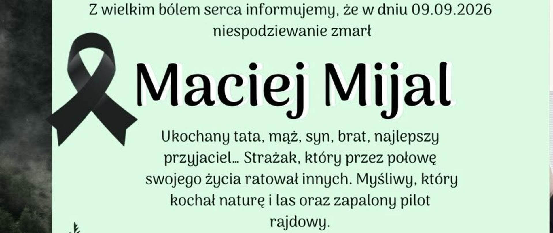 st. asp. Maciej Mijal