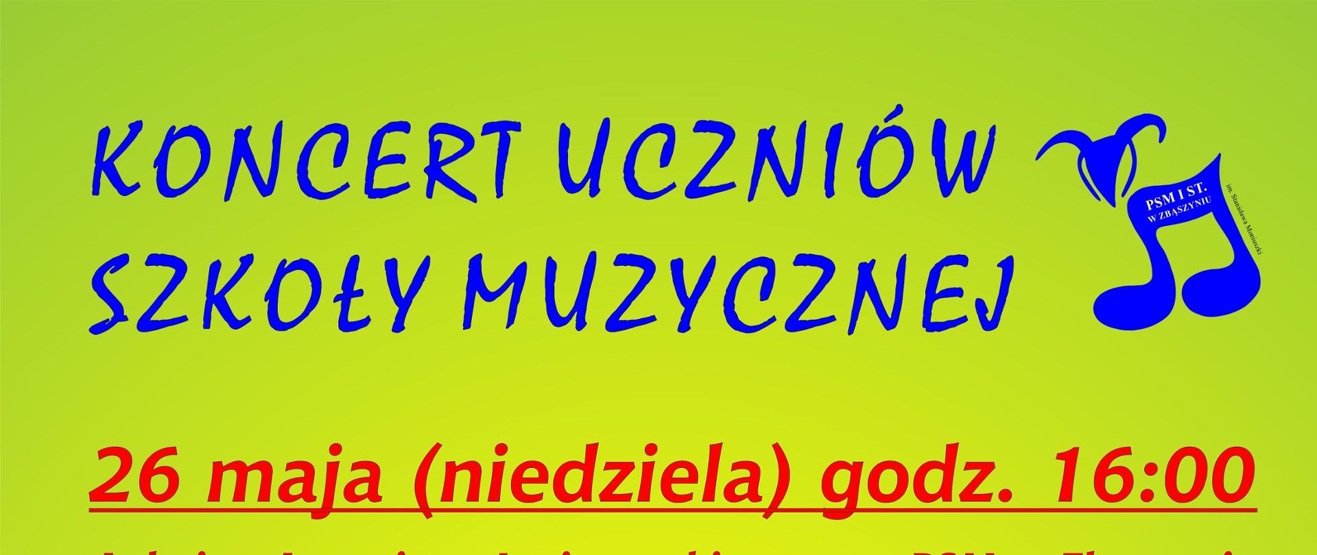 Koncert 26 maja 2024