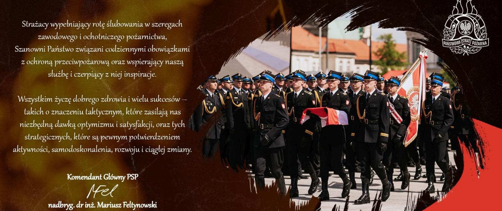 Życzenia Komendanta Głównego PSP z okazji Dnia Strażaka