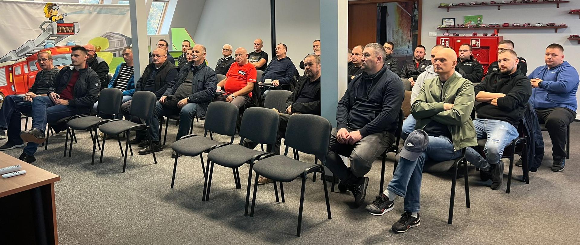 Spotkanie z kierownictwem Ochotniczych Straży Pożarnych