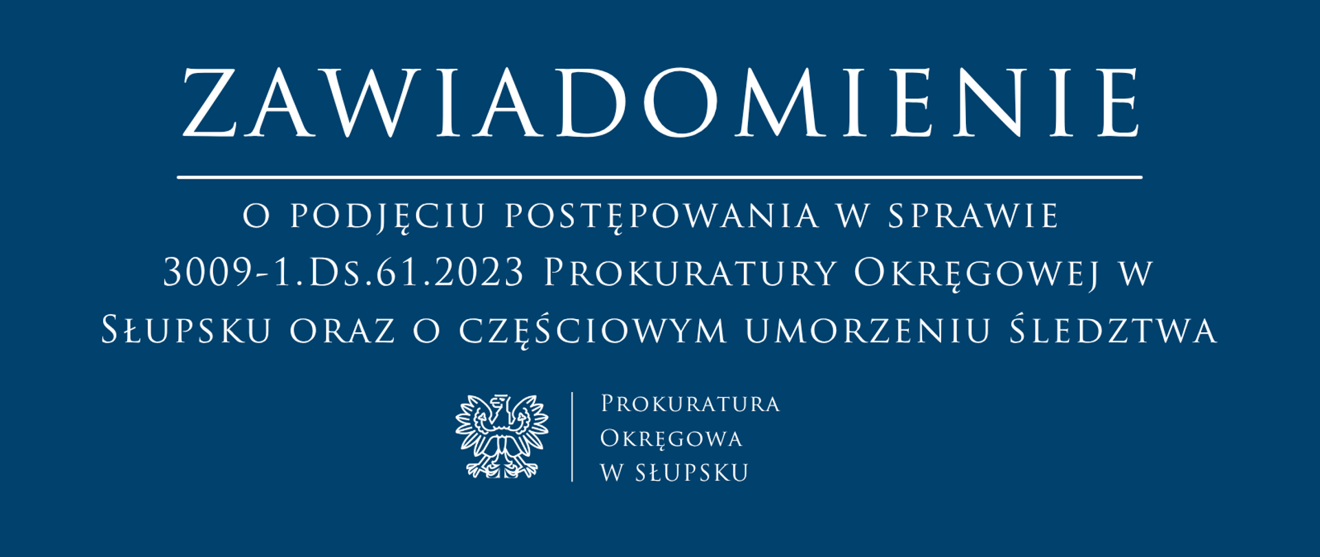 Zawiadomienie POSLU 01.04.2026