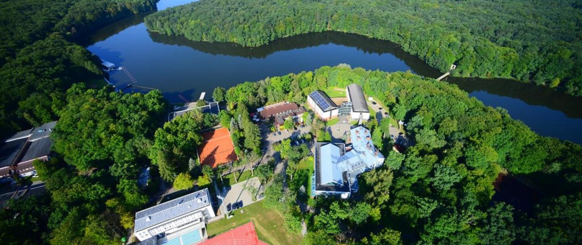 COS-OPO Wałcz - zdjęcie z lotu ptaka 