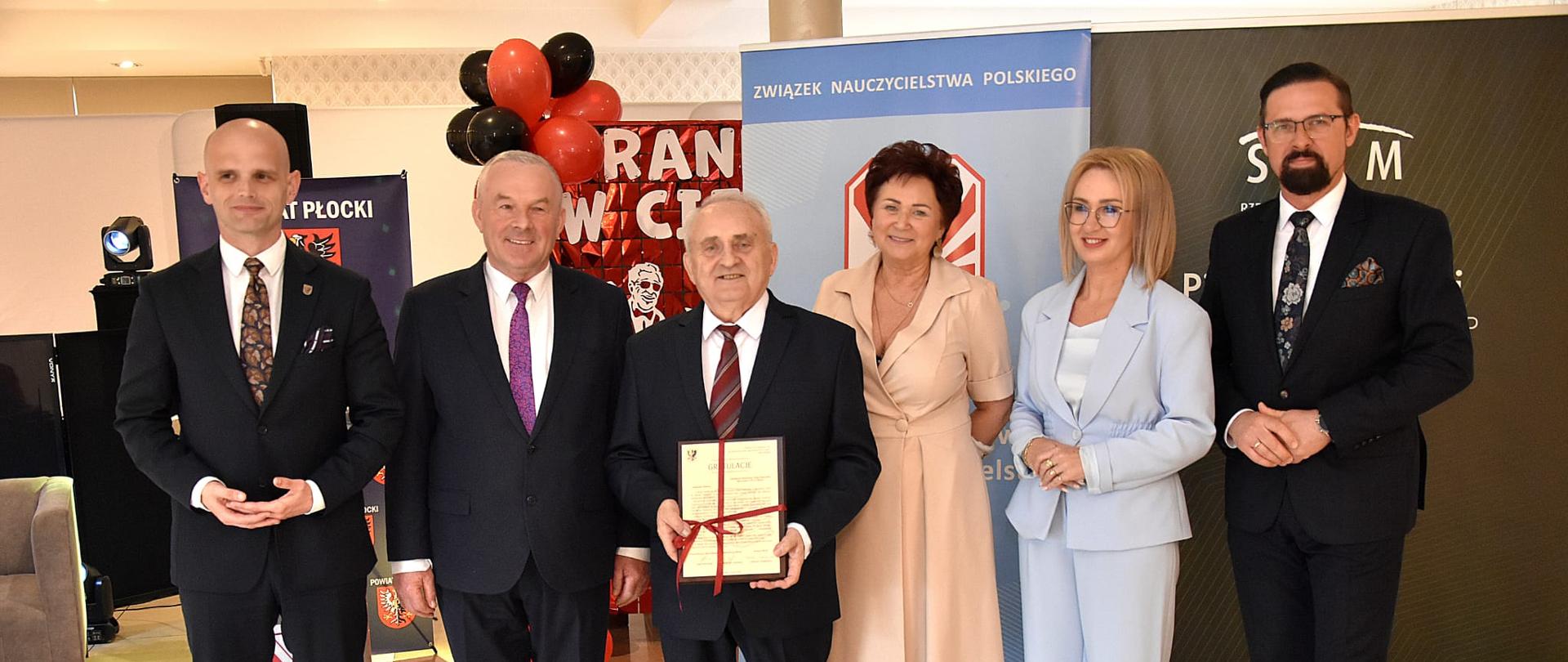 Uroczyste obchody 20. jubileuszu Powiatowej Sekcji Emerytów i Rencistów Związku Nauczycielstwa Polskiego w Drobinie