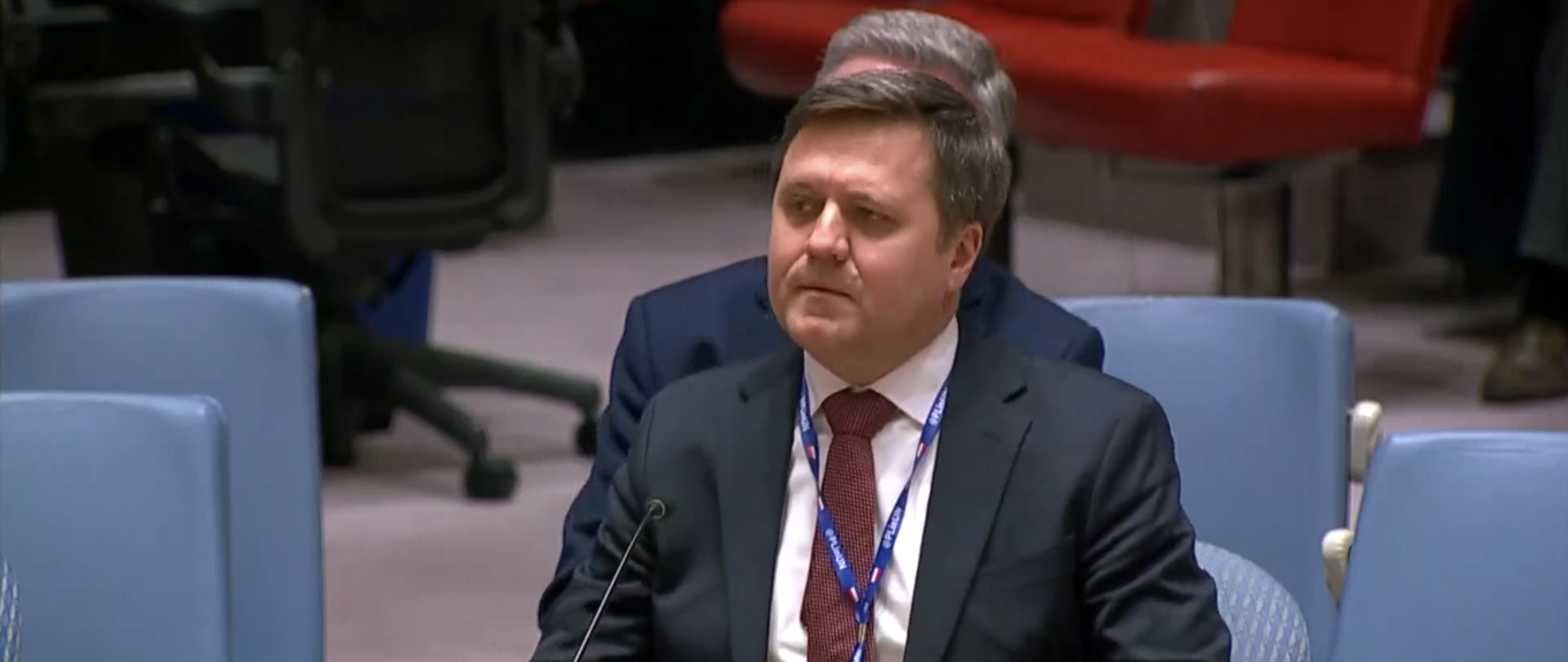 Wiceminister Wojciech Gerwel podczas wizyty w USA