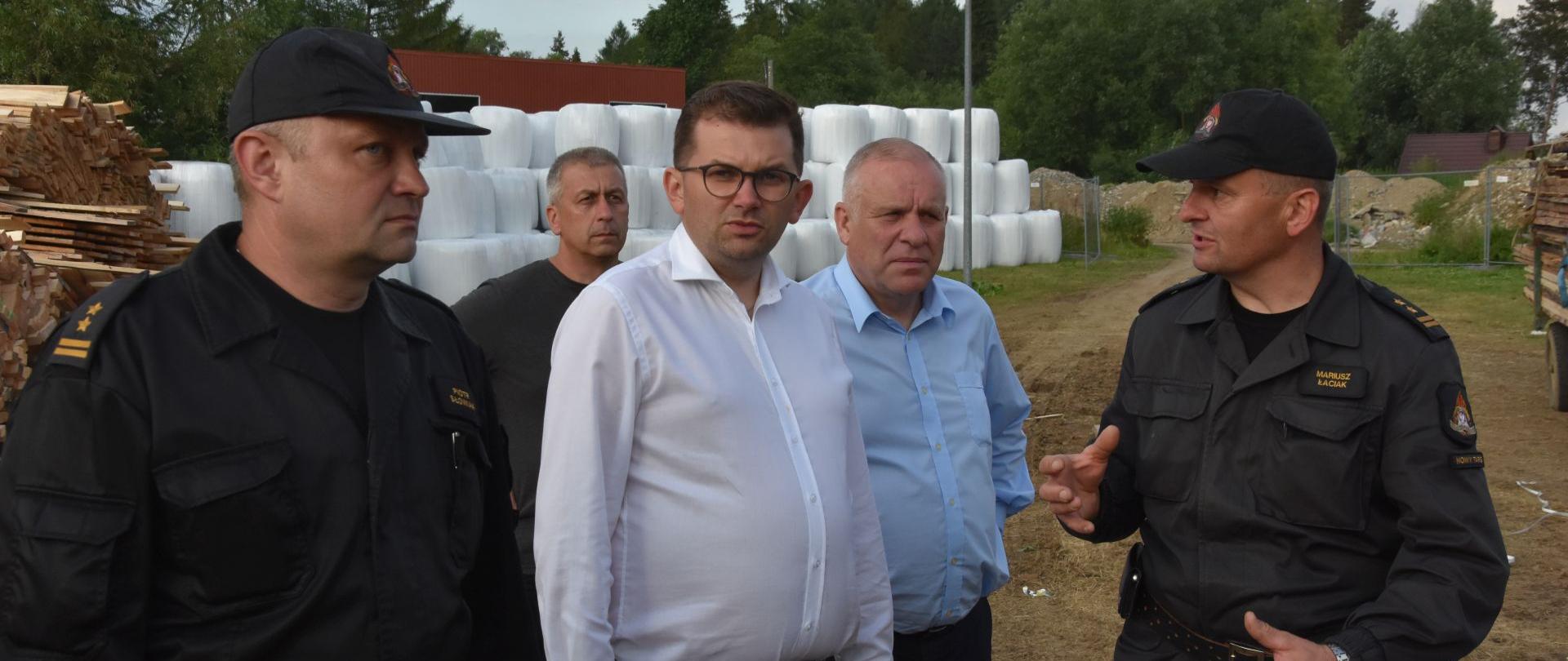 Wojewoda Łukasz Kmita: małopolskie służby są i będą tam, gdzie dzieje się coś ważnego