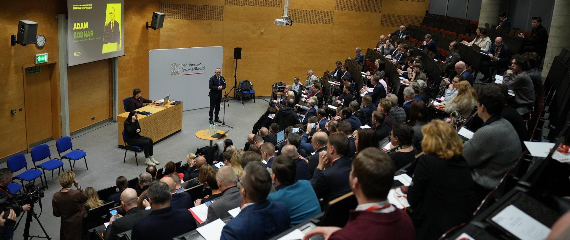 Sprawny wymiar sprawiedliwości – silna gospodarka. Debata Ministra Adama Bodnara z przedsiębiorcami