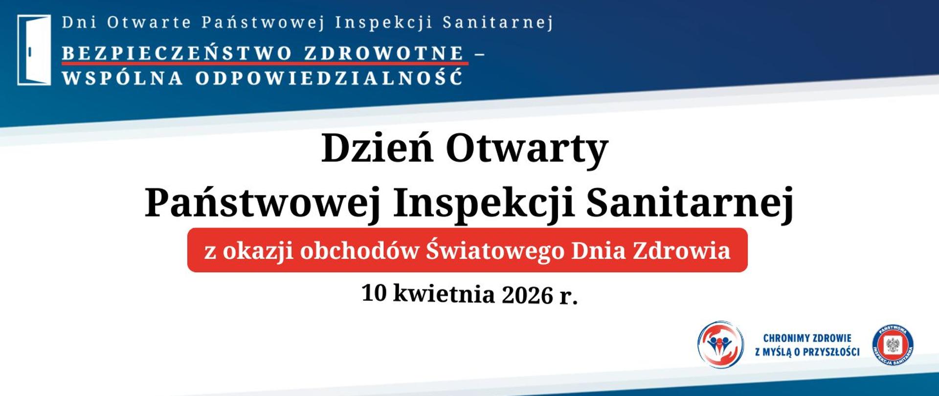 Dzień Otwarty Państwowej Inspekcji Sanitarnej 2026 - LOGO
