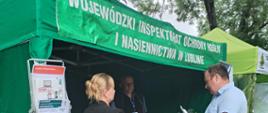 Stoisko informacyjne WIORiN w Lublinie XXXVIII Wystawa Maszyn i Urządzeń Rolniczych 1