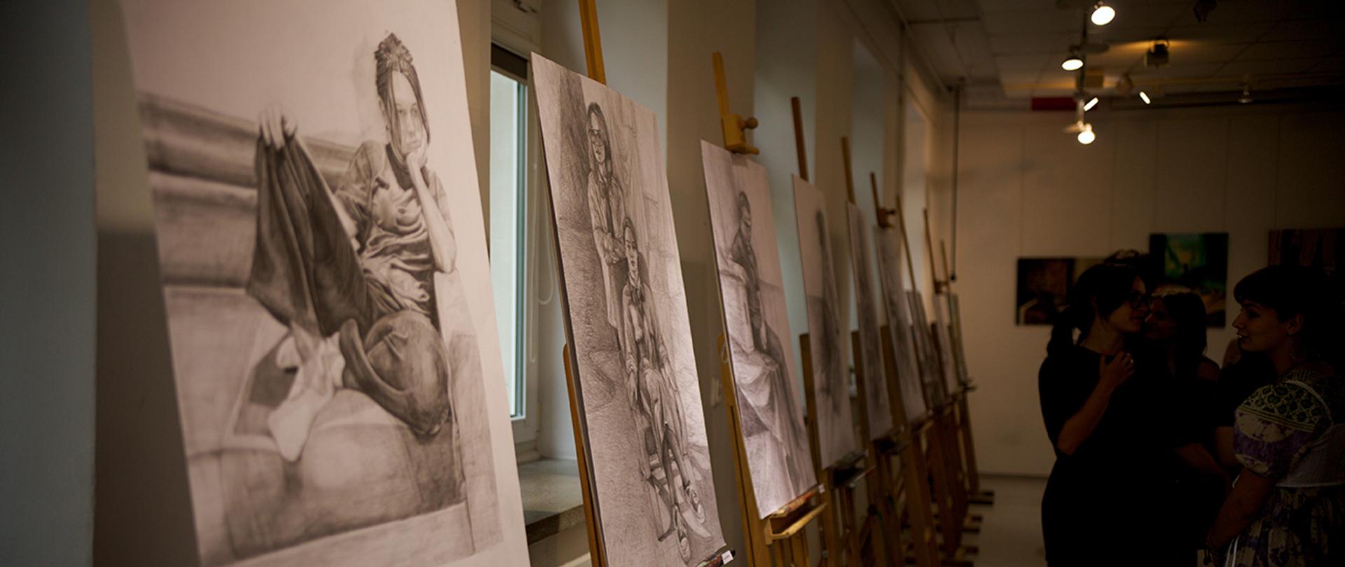 Zdjęcie z wernisażu wystawy