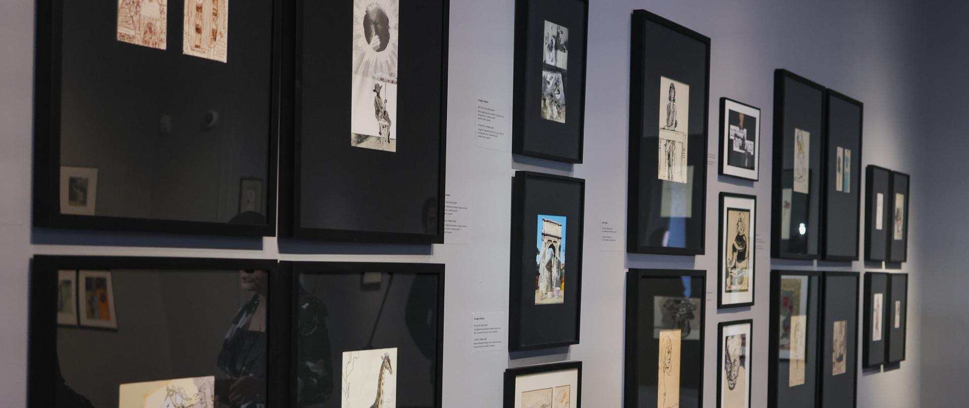 „Południk 21. Czapski – Kozera” – nowa wystawa w galerii Kordegarda, fot. Danuta Matloch/MKiDN