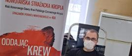 Akcja oddawania krwi w OSP Krościenku nad Dunajcem