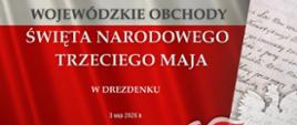 Zaproszenie na Wojewódzkie Obchody Święta Narodowego Trzeciego Maja