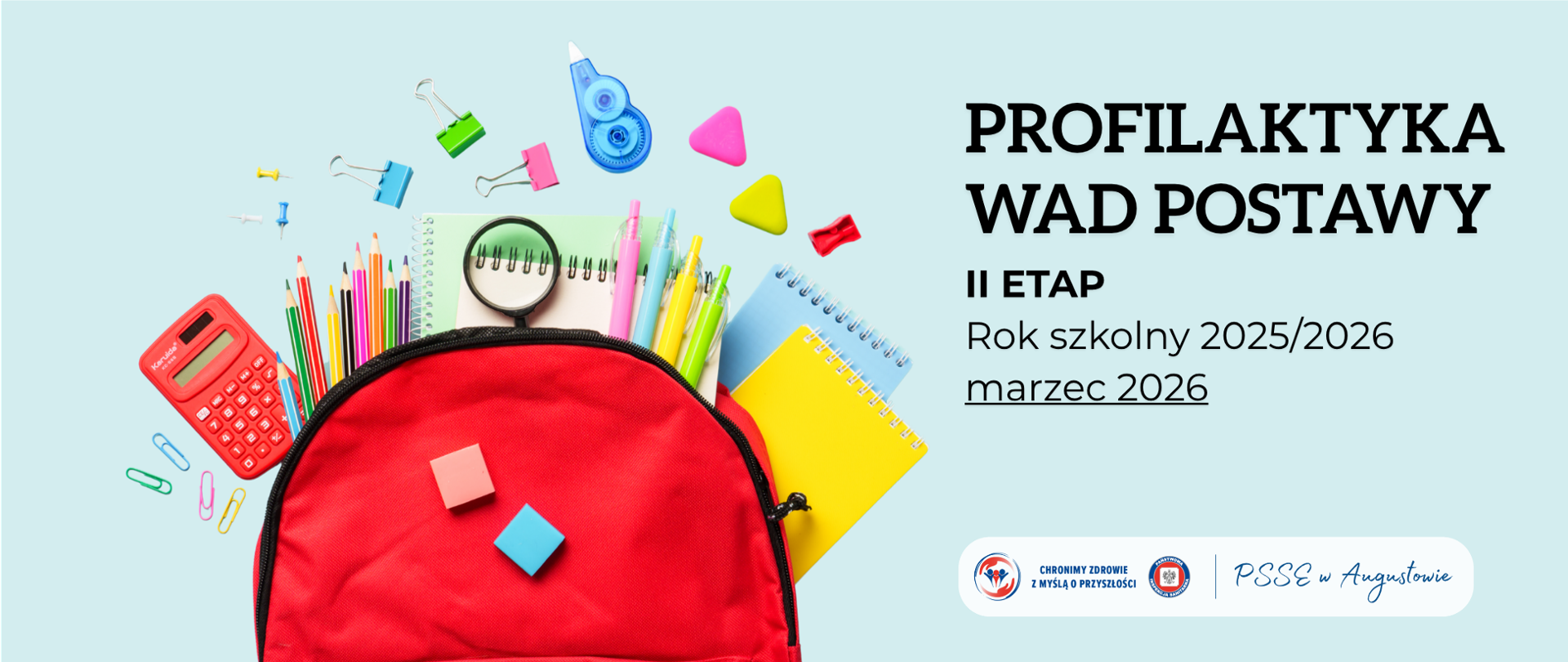 plecak tornister wady postawy