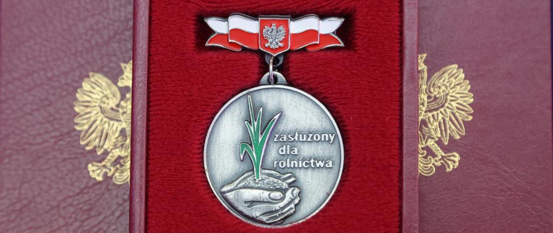 zdjęcie odznaczenia Zasłużony dla rolnictwa