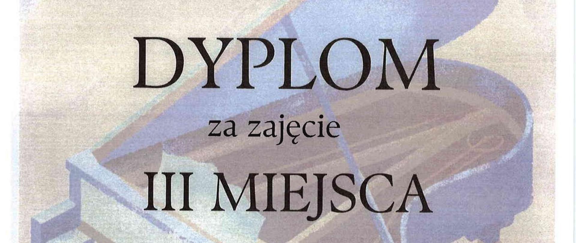 białe tło, czerwone akcenty, zdjęcia patronów I Ogólnopolski Konkurs Pianistyczny Olecko, 10-11 kwietnia 2025 r., dyplom za zajęcie II miejsca, Jan Skowyra, PSM I st. im. E. Młynarskiego w Augustowie
