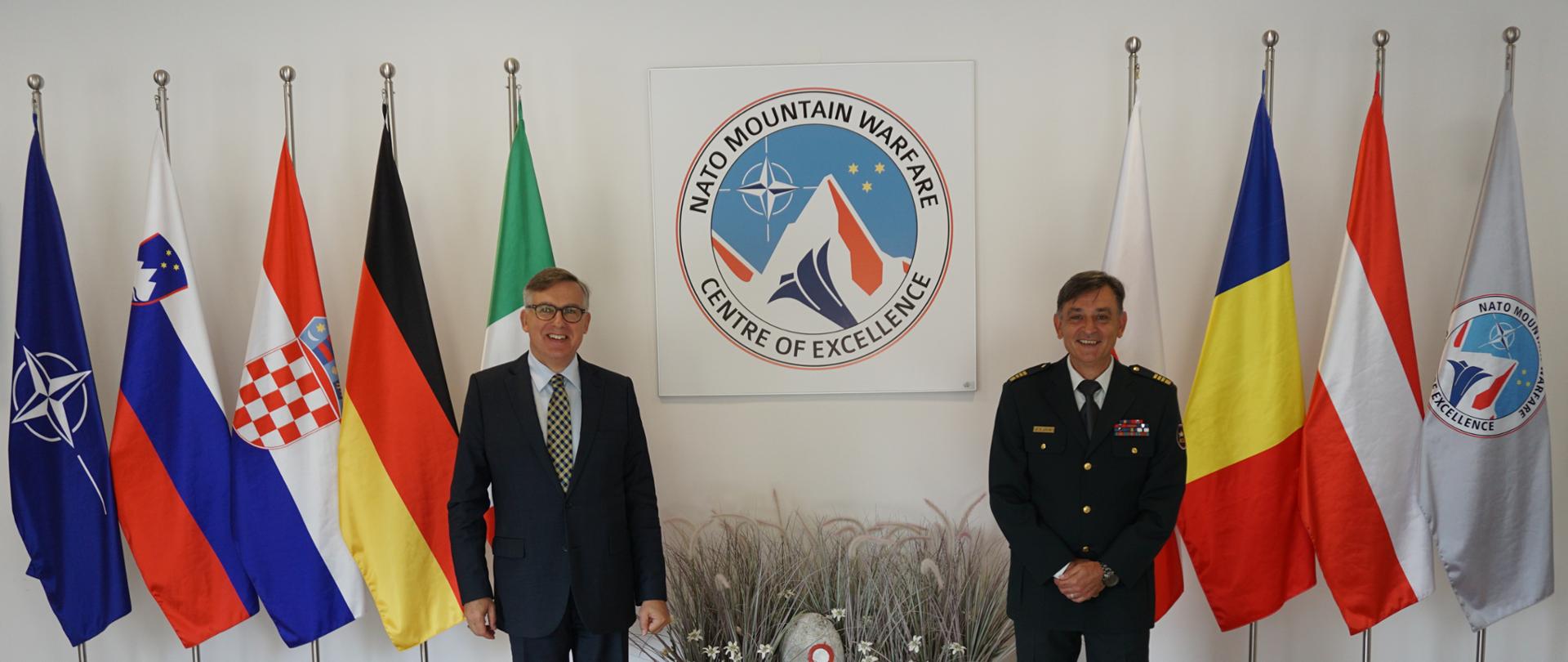Ambasador Krzysztof Olendzki w NATO Mountain Warfare Centre of Excellence