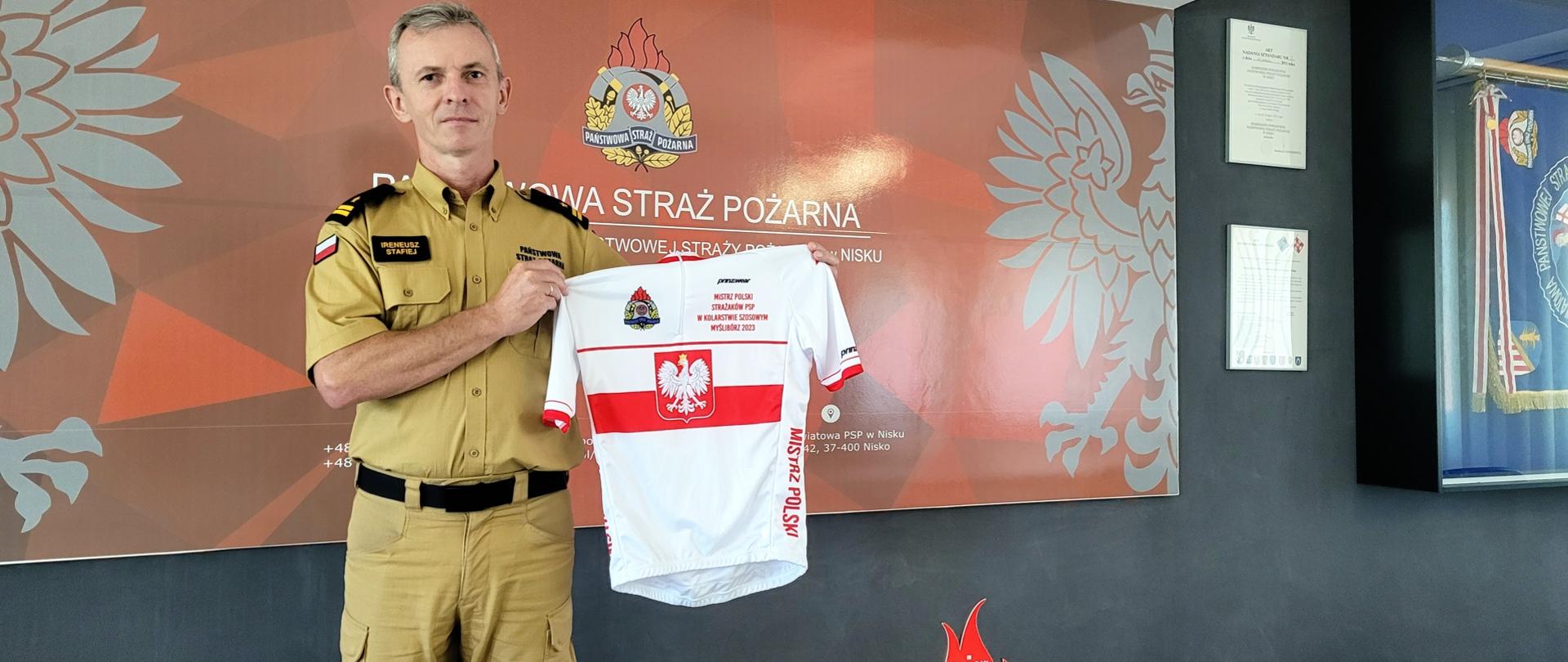 Mistrz Polski strażaków PSP w kolarstwie szosowym