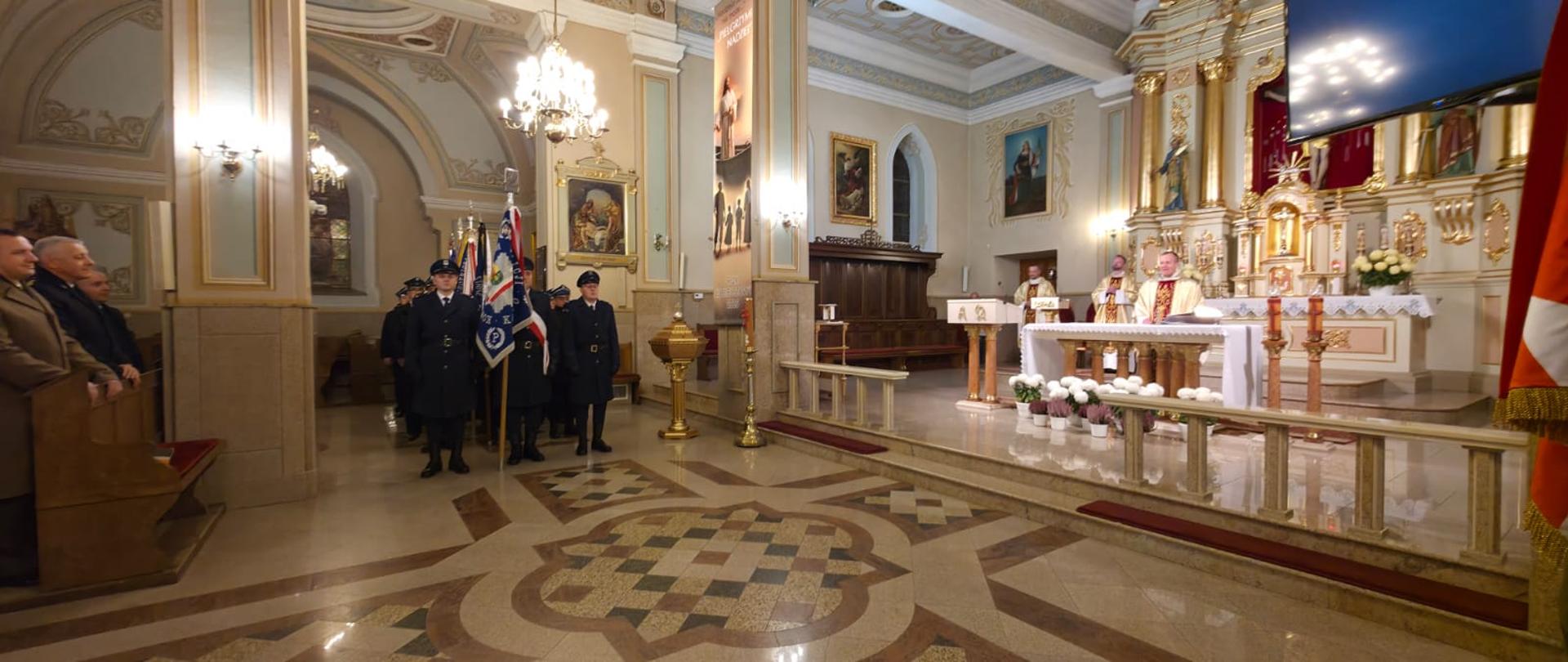 Msza św. w intencji zmarłych strażaków