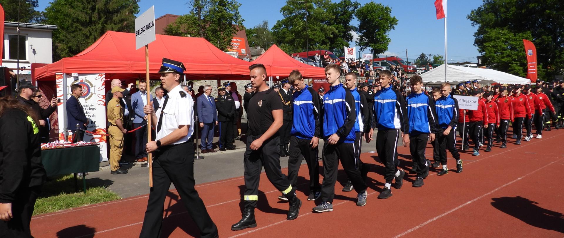 Wojewódzkie Zawody Sportowo - Pożarnicze Drużyn OSP oraz Wojewódzkie Zawody Młodzieżowych Drużyn Pożarniczych w Bestwinie