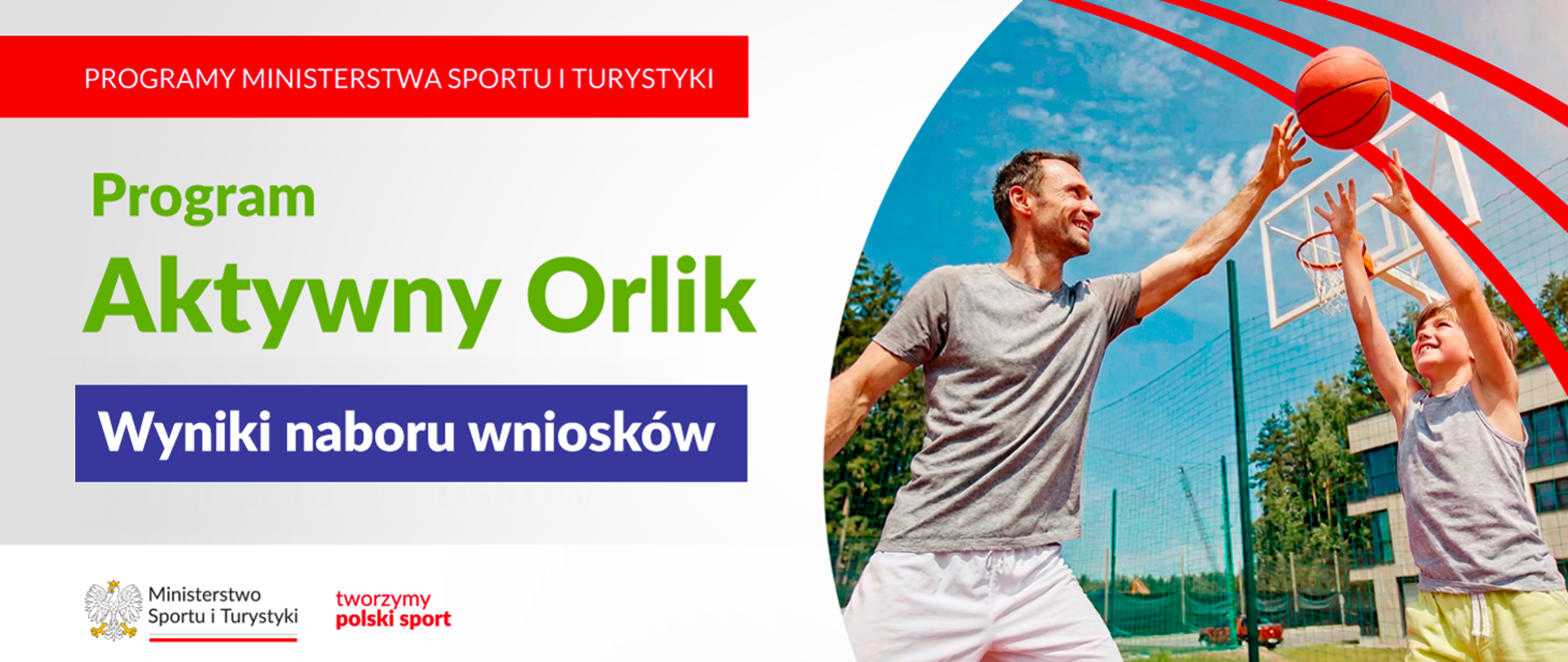 Aktywny Orlik - wyniki naboru wniosków
