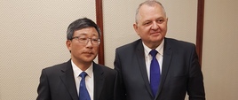 Spotkanie min. R. Zarudzkiego z ekonomistą Shi Zhong