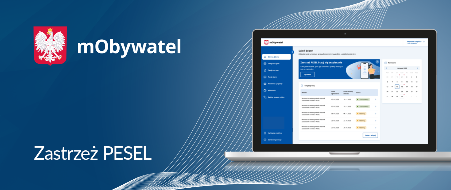 Zastrzeż PESEL.