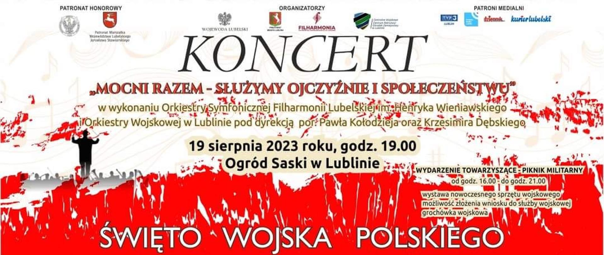 Plakat zaproszenie na koncert