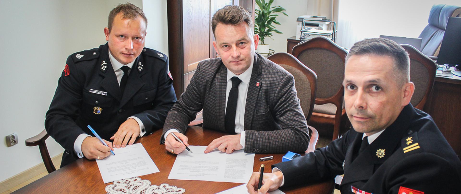 Porozumienie dotyczące włączenia OSP Jankowa do Krajowego Systemu Ratowniczo – Gaśniczego podpisane
