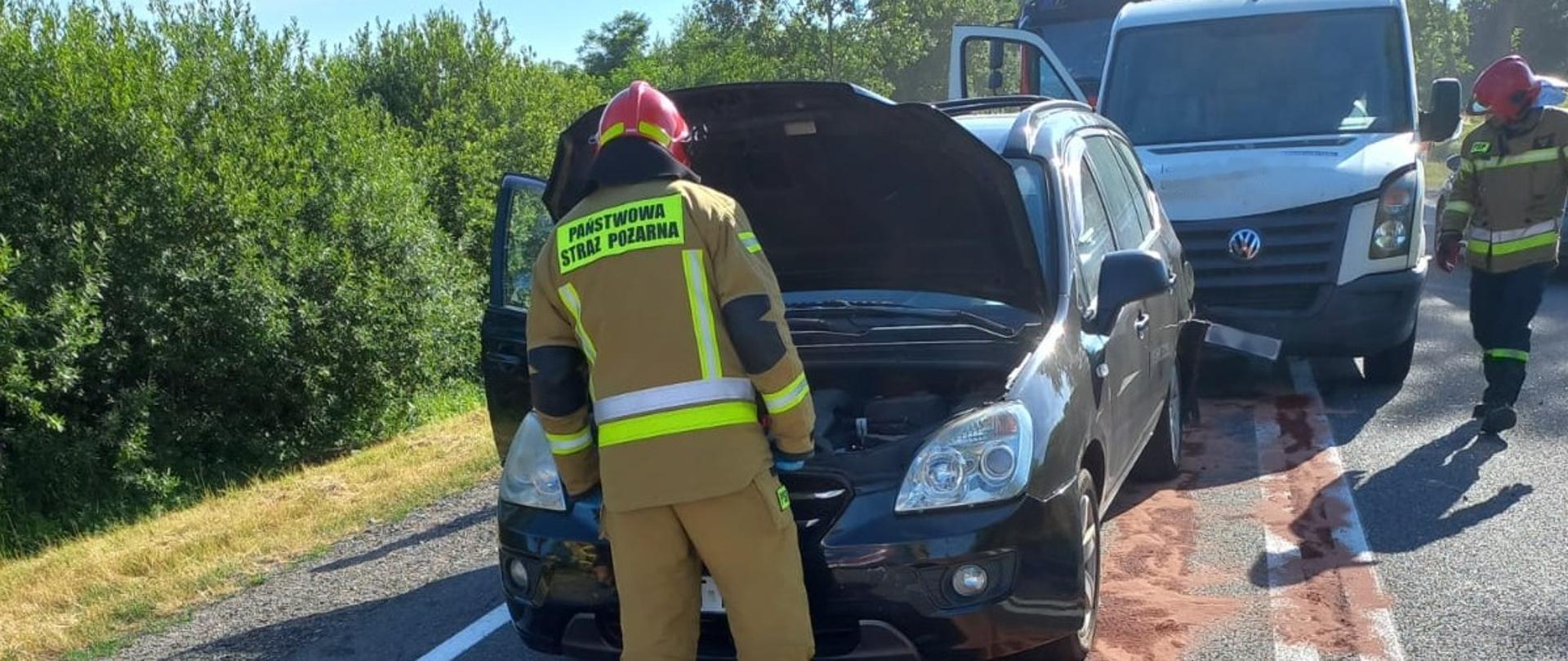 Wypadek drogowy w miejscowości Urzuty