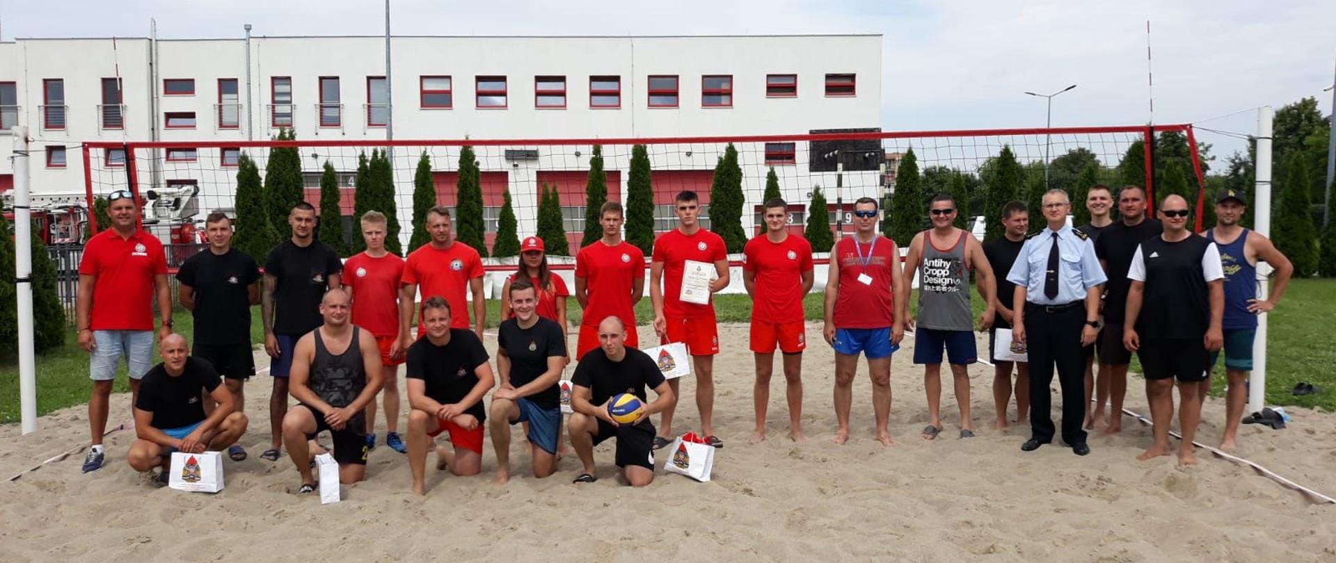I Edycja Turnieju Piłki Siatkowej Plażowej o Nagrodę Komendanta Powiatowego PSP w Inowrocławiu
