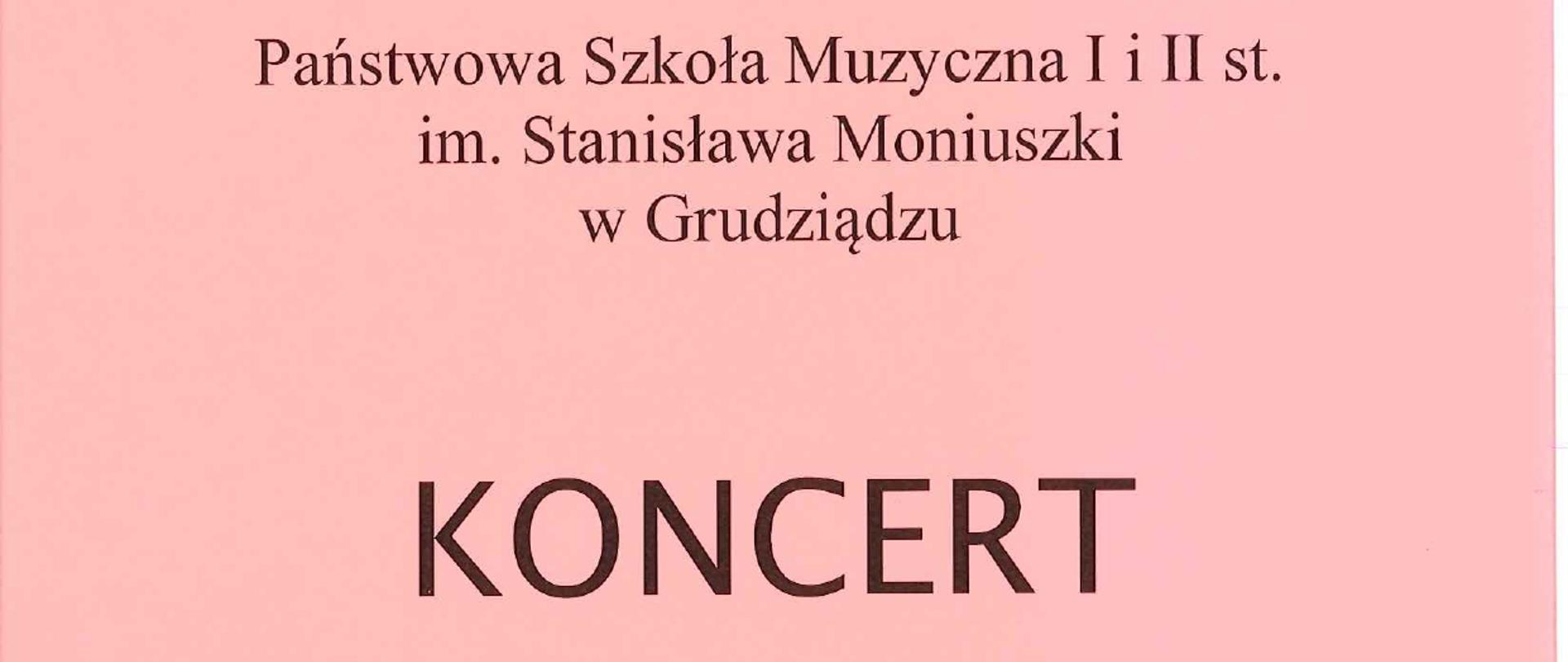 Koncert uczniów sekcji fortepianu Gramy razem 3 kwietnia 2023 godz. 17.00 Aula PSM