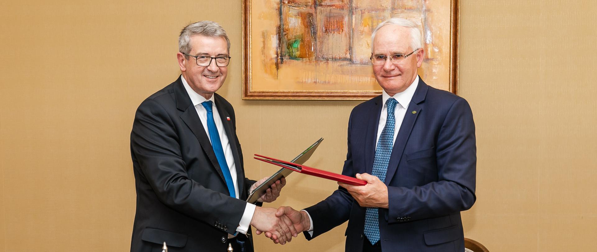 Lenkijos Mokslo ir aukštojo mokslo ministras ir Lietuvos švietimo, mokslo ir sporto ministras