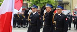 Uroczystość nadania sztandaru Komendzie Powiatowej PSP w Grodzisku Wlkp. 