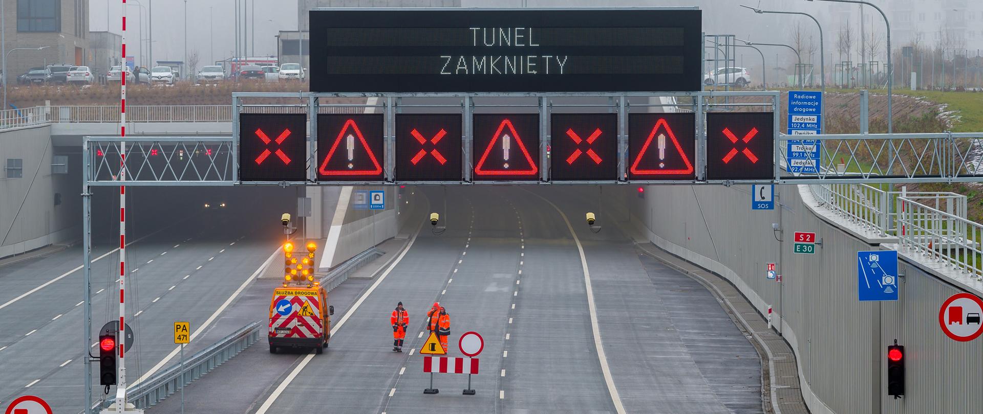 Tunel pod Ursynowem na S2 POW objęty będzie odcinkowym pomiarem prędkości