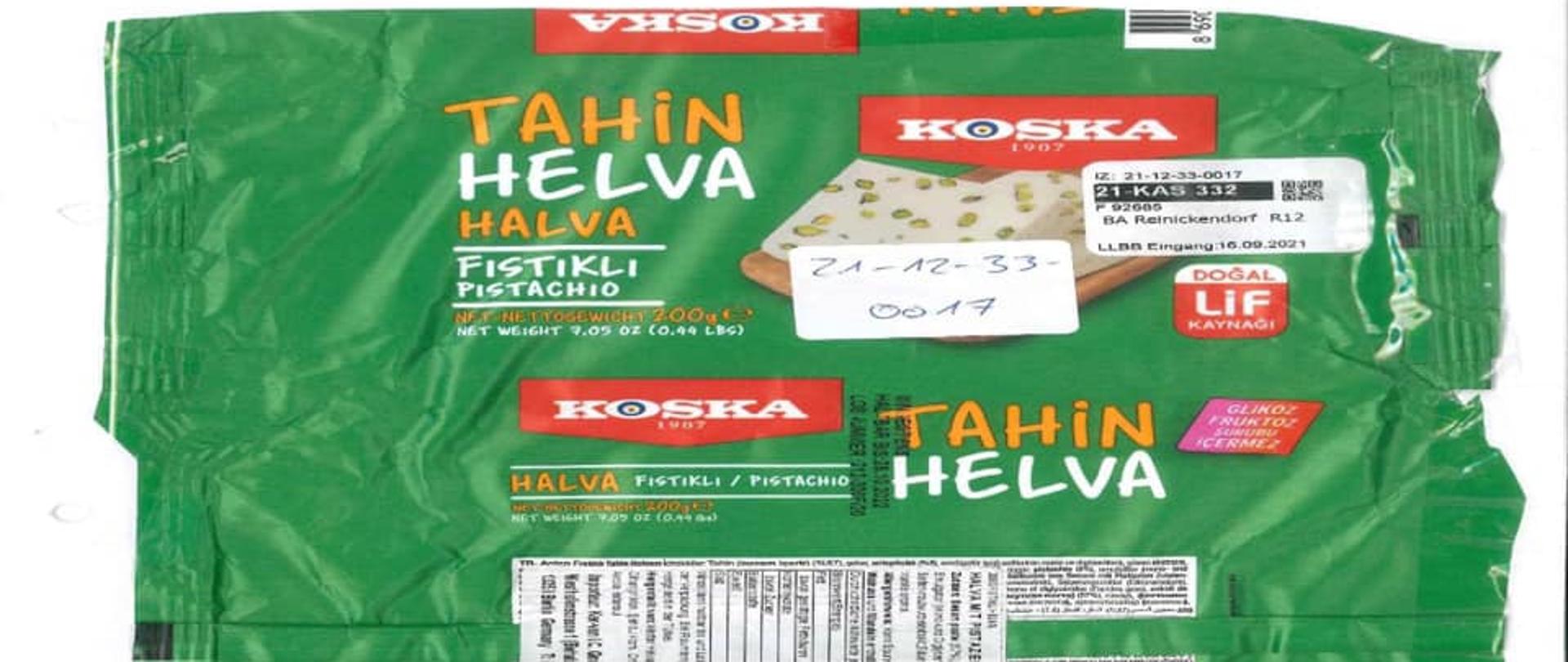 Ostrzeżenie publiczne dotyczące żywności