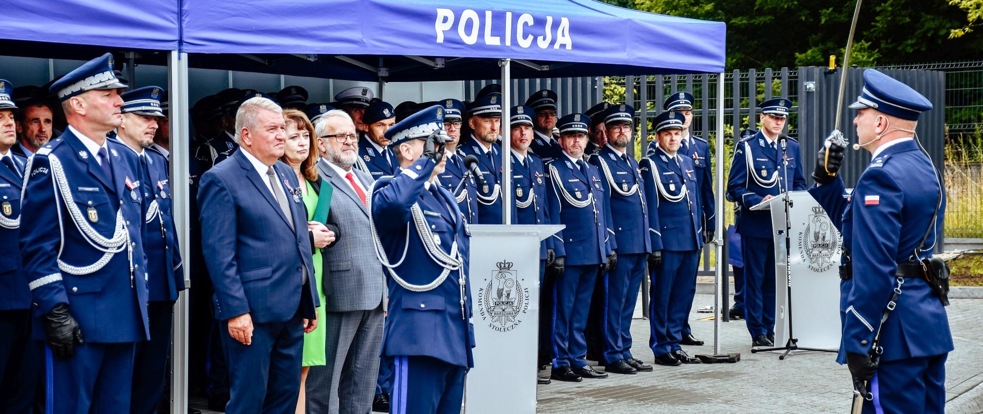 Mińsk Mazowiecki: uroczystość z okazji stołecznych obchodów Święta Policji