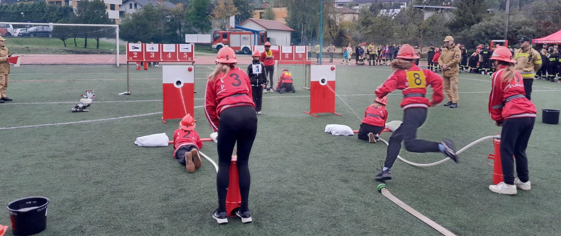 W sobotę, 5 października 2024 roku na stadionie sportowym COS w Szczyrku odbyły się Powiatowe Zawody Sportowo – Pożarnicze w kategorii Młodzieżowych Drużyn Pożarniczych OSP z terenu powiatu bielskiego.